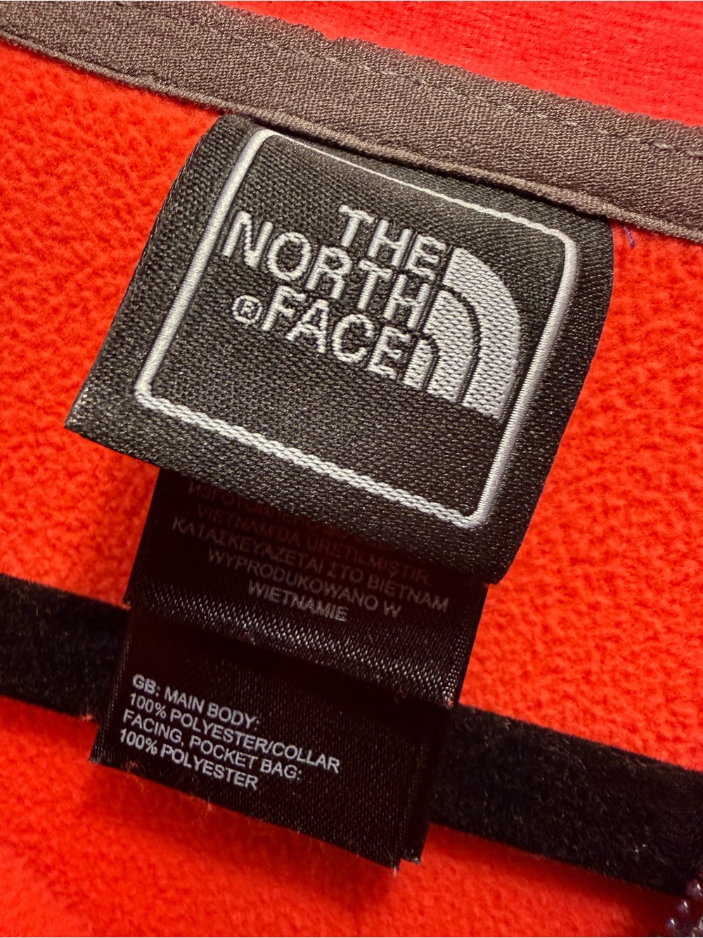 The North Face Women’s Small Purple Full Zip Fleece Jacket - Picture 4 of 5